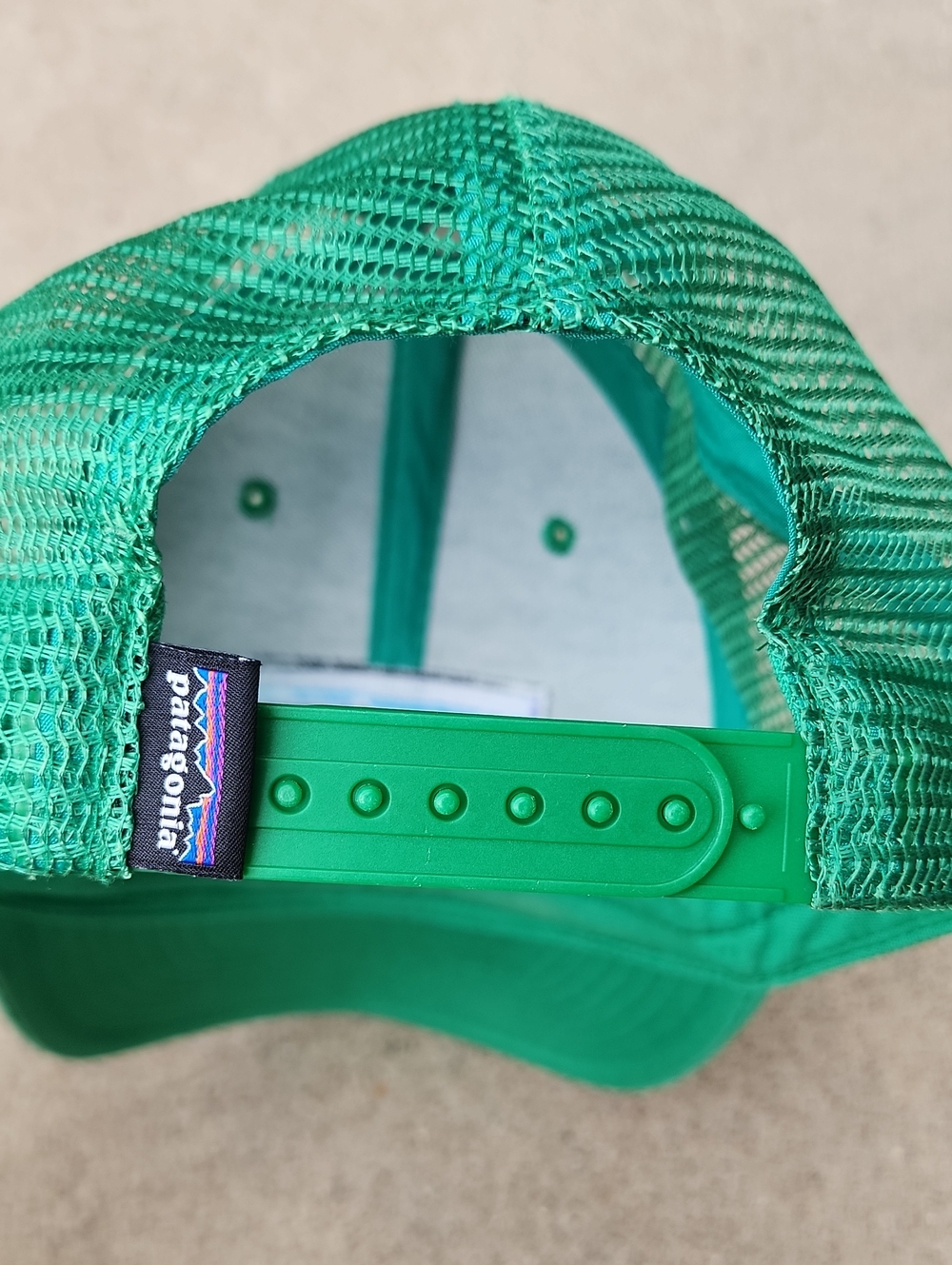 Patagonia Green Mesh-Back Baseball Cap - Picture 7 of 16